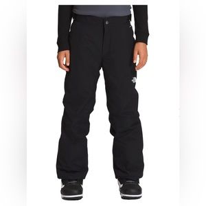 The North Face Boys Black Insulated Snow Pants Size Medium (10-12) EUC